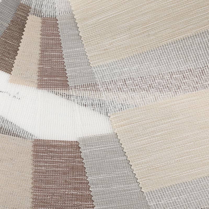 GD13 Double-Layer Large Dimming Range Semi-Blackout Zebra Blind Fabric