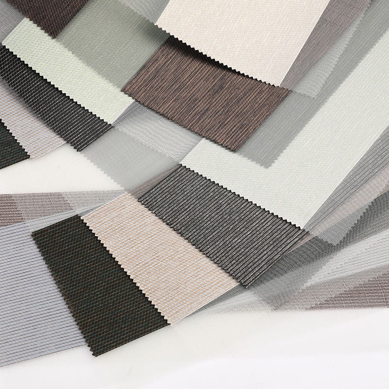 F078 Cubiculum School Double-Layer Semi-Blackout Zebra Blind Fabric