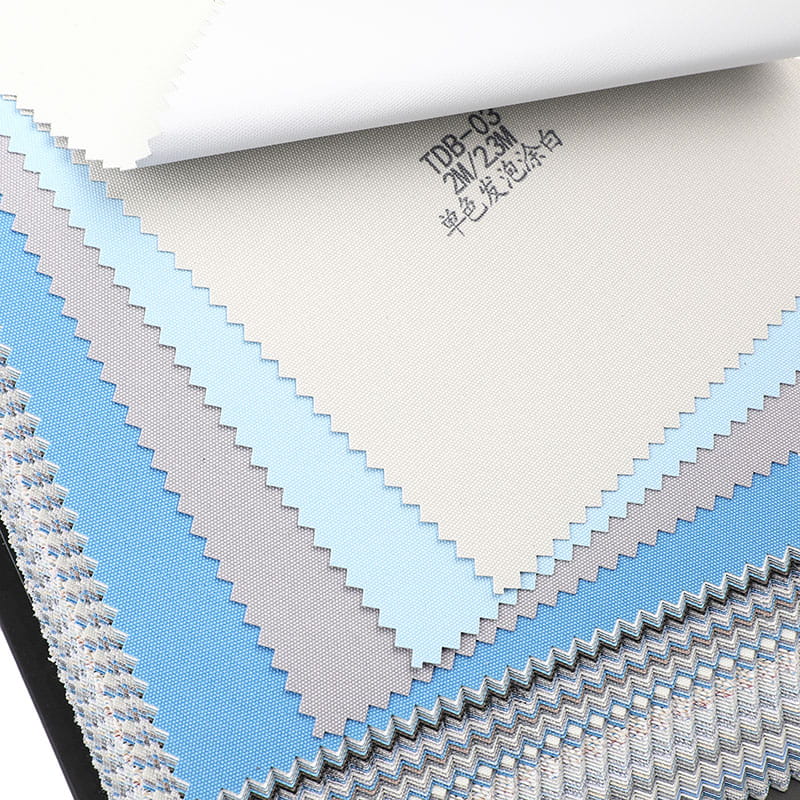 TDB 200/230cm Spuma Argentea Coating 100% Blackout Roller Blind Fabric